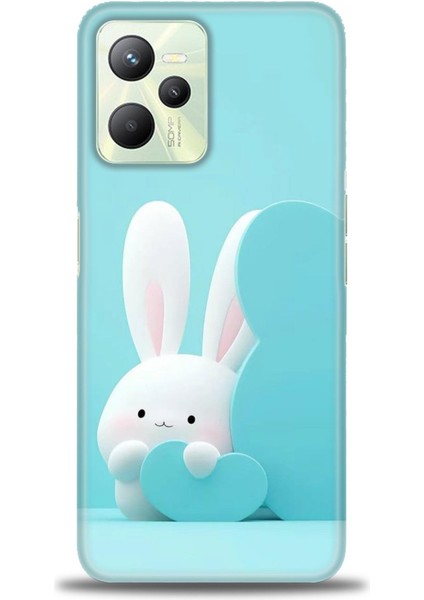 Realme C35 Kılıf Hd Baskılı Kılıf + Seramik Tam Kaplayan Ekran Koruyucu 73