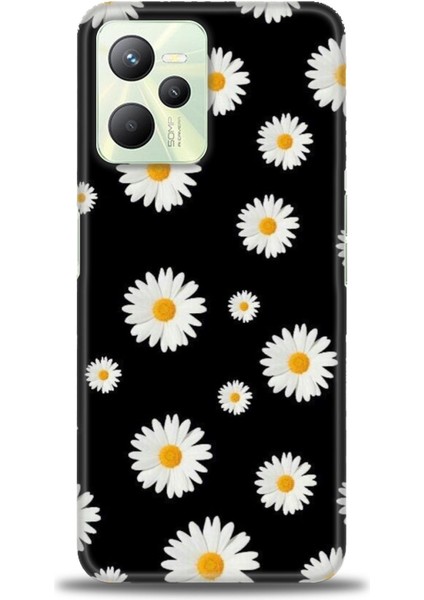 Realme C35 Kılıf Hd Baskılı Kılıf + Seramik Tam Kaplayan Ekran Koruyucu 135