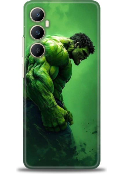 Realme C65 4g Kılıf Hd Baskılı Kılıf + Seramik Tam Kaplayan Ekran Koruyucu 96