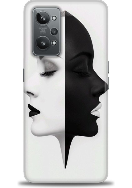 Realme Gt2 Kılıf Hd Baskılı Kılıf + Seramik Tam Kaplayan Ekran Koruyucu 141