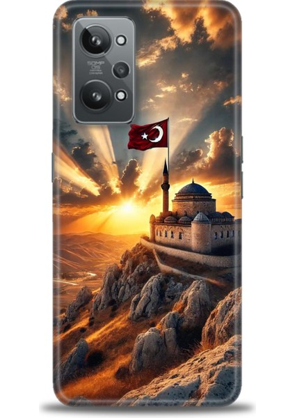 Realme Gt2 Kılıf Hd Baskılı Kılıf + Seramik Tam Kaplayan Ekran Koruyucu 229
