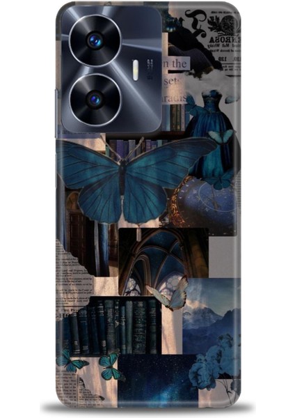 Realme C55 4g Kılıf Hd Baskılı Kılıf + Seramik Tam Kaplayan Ekran Koruyucu 207