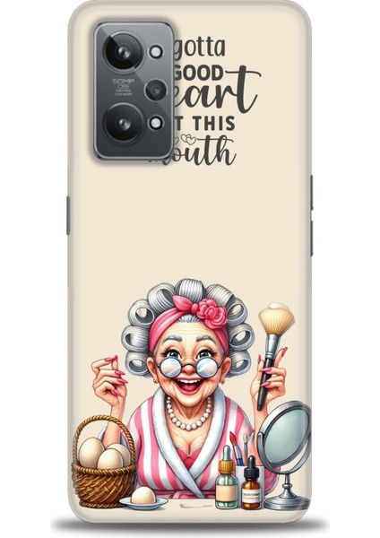 Realme Gt2 Kılıf Hd Baskılı Kılıf + Seramik Tam Kaplayan Ekran Koruyucu 41