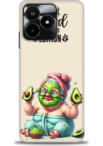 Realme C53 Kılıf Hd Baskılı Kılıf + Seramik Tam Kaplayan Ekran Koruyucu 43