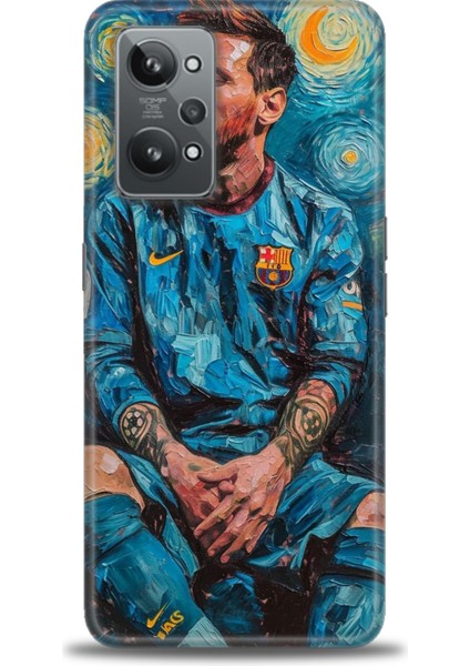 Realme Gt2 Kılıf Hd Baskılı Kılıf + Seramik Tam Kaplayan Ekran Koruyucu 12