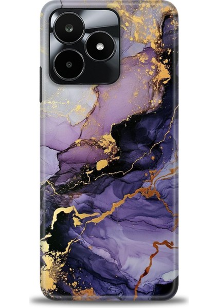 Realme C53 Kılıf Hd Baskılı Kılıf + Seramik Tam Kaplayan Ekran Koruyucu 315