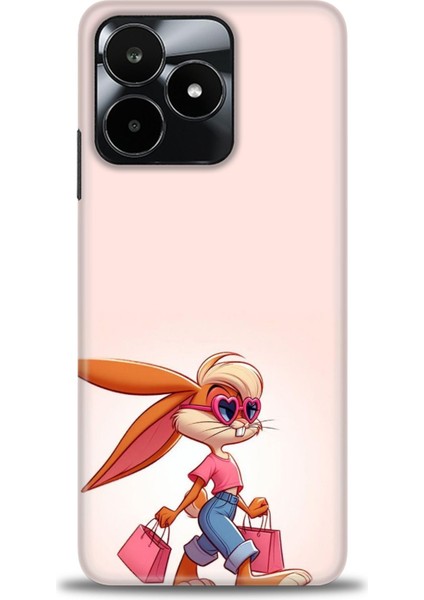 Realme C53 Kılıf Hd Baskılı Kılıf + Seramik Tam Kaplayan Ekran Koruyucu 404