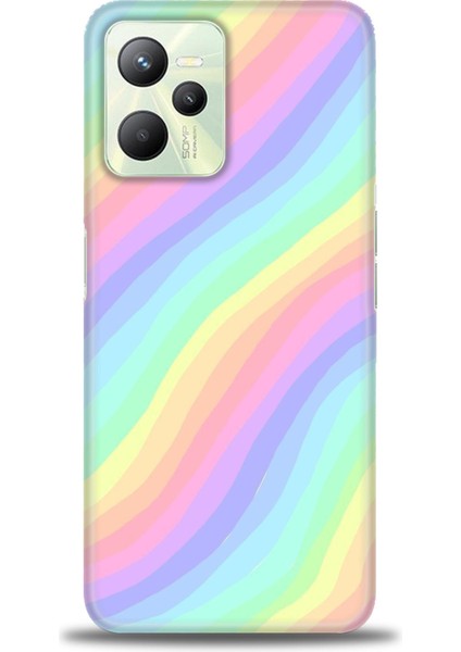 Realme C35 Kılıf Hd Baskılı Kılıf + Seramik Tam Kaplayan Ekran Koruyucu 427