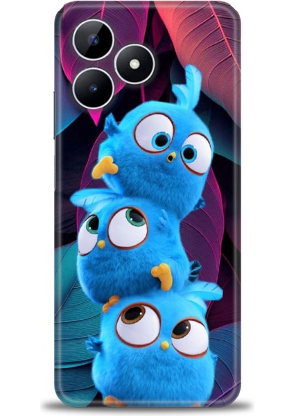 Realme Note 50 Kılıf Hd Baskılı Kılıf + Seramik Tam Kaplayan Ekran Koruyucu 363
