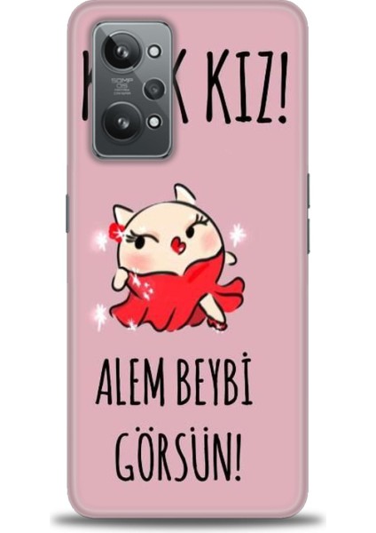 Realme Gt2 Kılıf Hd Baskılı Kılıf + Seramik Tam Kaplayan Ekran Koruyucu 165