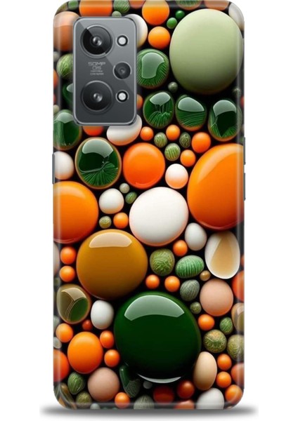Realme Gt2 Kılıf Hd Baskılı Kılıf + Seramik Tam Kaplayan Ekran Koruyucu 348