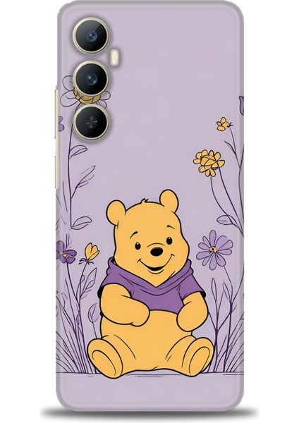 Realme C65 4g Kılıf Hd Baskılı Kılıf + Seramik Tam Kaplayan Ekran Koruyucu 55