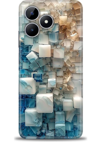 Realme Note 50 Kılıf Hd Baskılı Kılıf + Seramik Tam Kaplayan Ekran Koruyucu 326