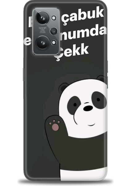 Realme Gt2 Kılıf Hd Baskılı Kılıf + Seramik Tam Kaplayan Ekran Koruyucu 156