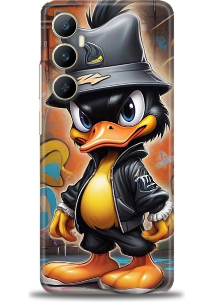 Realme C65 4g Kılıf Hd Baskılı Kılıf + Seramik Tam Kaplayan Ekran Koruyucu 256