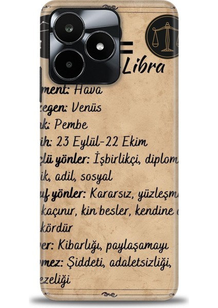 Realme C53 Kılıf Hd Baskılı Kılıf + Seramik Tam Kaplayan Ekran Koruyucu 477