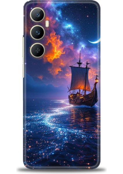 Realme C65 4g Kılıf Hd Baskılı Kılıf + Seramik Tam Kaplayan Ekran Koruyucu 235