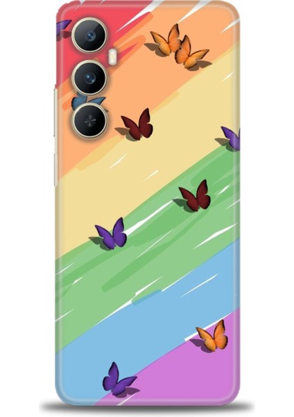 Realme C65 4g Kılıf Hd Baskılı Kılıf + Seramik Tam Kaplayan Ekran Koruyucu 420