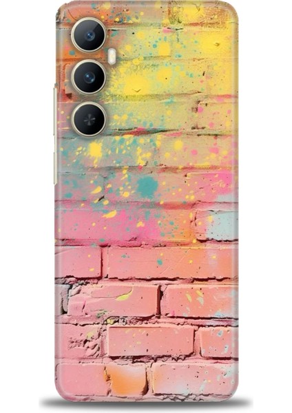 Realme C65 4g Kılıf Hd Baskılı Kılıf + Seramik Tam Kaplayan Ekran Koruyucu 432