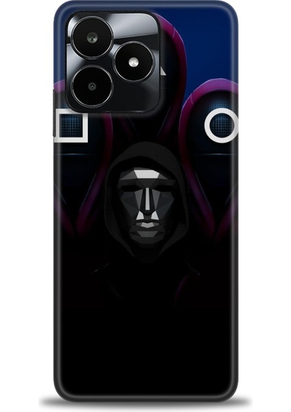 Realme C53 Kılıf Hd Baskılı Kılıf + Seramik Tam Kaplayan Ekran Koruyucu 283
