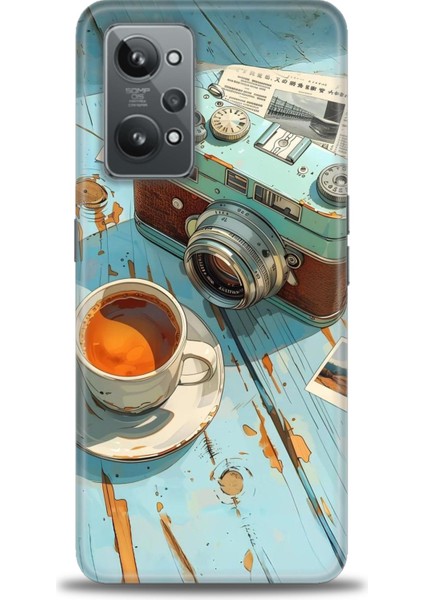 Realme Gt2 Kılıf Hd Baskılı Kılıf + Seramik Tam Kaplayan Ekran Koruyucu 269