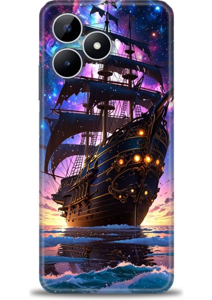 Realme Note 50 Kılıf Hd Baskılı Kılıf + Seramik Tam Kaplayan Ekran Koruyucu 236
