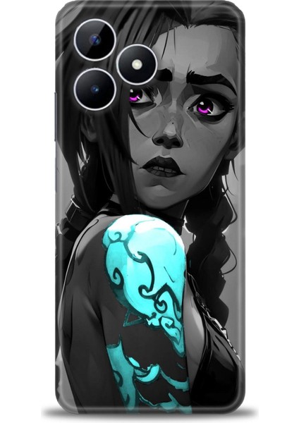 Realme Note 50 Kılıf Hd Baskılı Kılıf + Seramik Tam Kaplayan Ekran Koruyucu 279