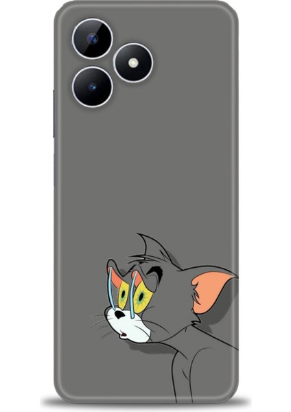 Realme Note 50 Kılıf Hd Baskılı Kılıf + Seramik Tam Kaplayan Ekran Koruyucu 408