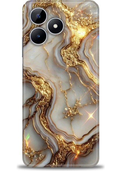 Realme Note 50 Kılıf Hd Baskılı Kılıf + Seramik Tam Kaplayan Ekran Koruyucu 313