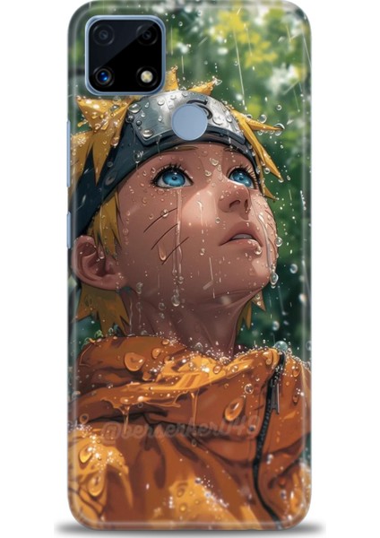 Realme C25S Kılıf Hd Baskılı Kılıf + Seramik Tam Kaplayan Ekran Koruyucu 257