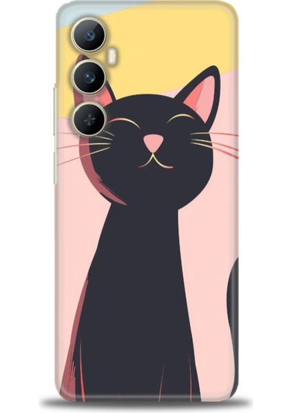 Realme C65 4g Kılıf Hd Baskılı Kılıf + Seramik Tam Kaplayan Ekran Koruyucu 66