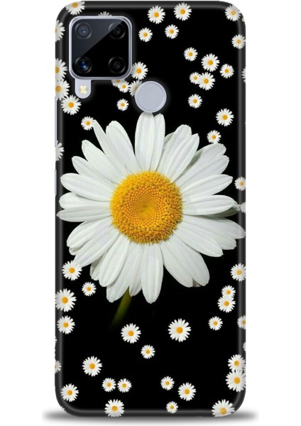 Realme C15 Kılıf Hd Baskılı Kılıf + Seramik Tam Kaplayan Ekran Koruyucu 134