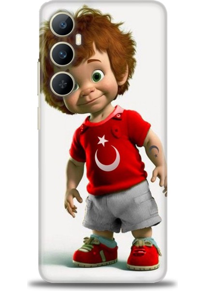 Realme C65 4g Kılıf Hd Baskılı Kılıf + Seramik Tam Kaplayan Ekran Koruyucu 247