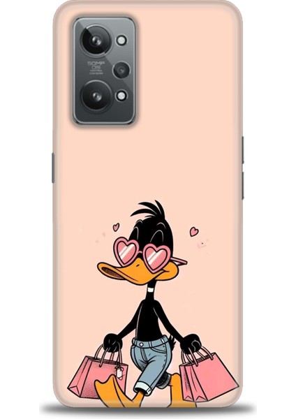 Realme Gt2 Kılıf Hd Baskılı Kılıf + Seramik Tam Kaplayan Ekran Koruyucu 405