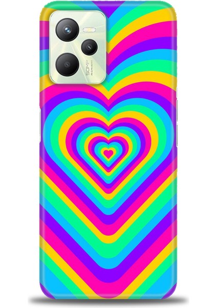Realme C35 Kılıf Hd Baskılı Kılıf + Seramik Tam Kaplayan Ekran Koruyucu 192