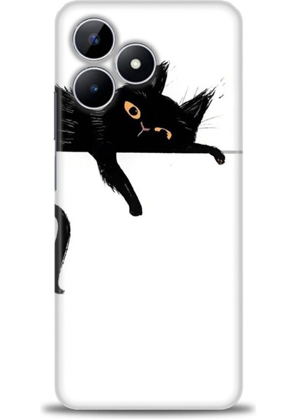 Realme Note 50 Kılıf Hd Baskılı Kılıf + Seramik Tam Kaplayan Ekran Koruyucu 63