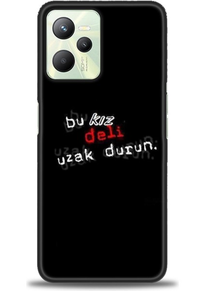 Realme C35 Kılıf Hd Baskılı Kılıf + Seramik Tam Kaplayan Ekran Koruyucu 398