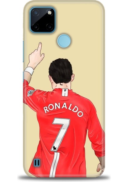 Realme C21Y Kılıf Hd Baskılı Kılıf + Seramik Tam Kaplayan Ekran Koruyucu 3