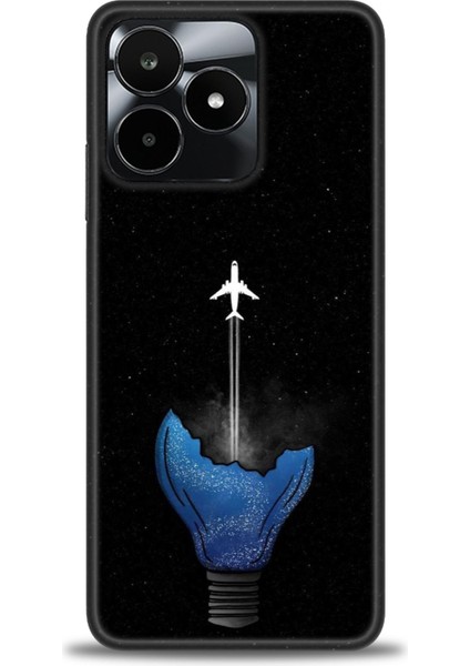 Realme C53 Kılıf Hd Baskılı Kılıf + Seramik Tam Kaplayan Ekran Koruyucu 383