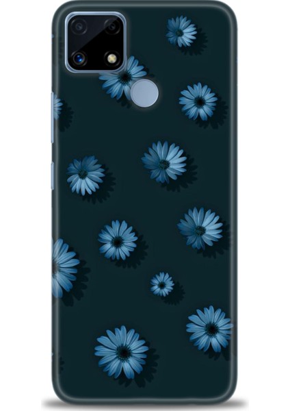 Realme C25S Kılıf Hd Baskılı Kılıf + Seramik Tam Kaplayan Ekran Koruyucu 136