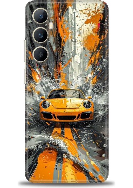 Realme C65 4g Kılıf Hd Baskılı Kılıf + Seramik Tam Kaplayan Ekran Koruyucu 101