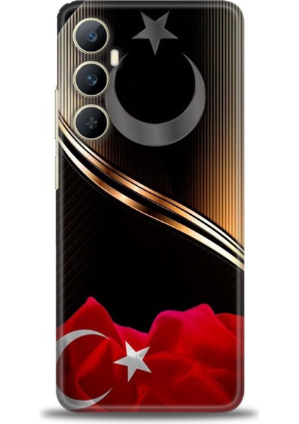 Realme C65 4g Kılıf Hd Baskılı Kılıf + Seramik Tam Kaplayan Ekran Koruyucu 33