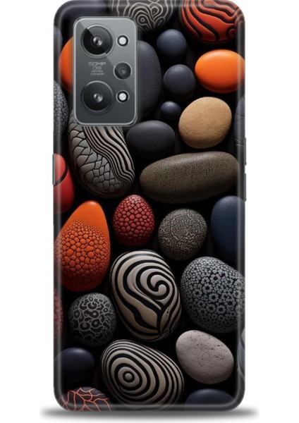 Realme Gt2 Kılıf Hd Baskılı Kılıf + Seramik Tam Kaplayan Ekran Koruyucu 344