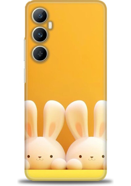 Realme C65 4g Kılıf Hd Baskılı Kılıf + Seramik Tam Kaplayan Ekran Koruyucu 78
