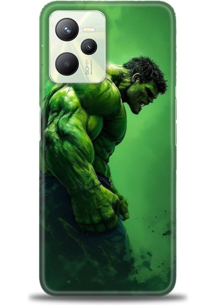 Realme C35 Kılıf Hd Baskılı Kılıf + Seramik Tam Kaplayan Ekran Koruyucu 96