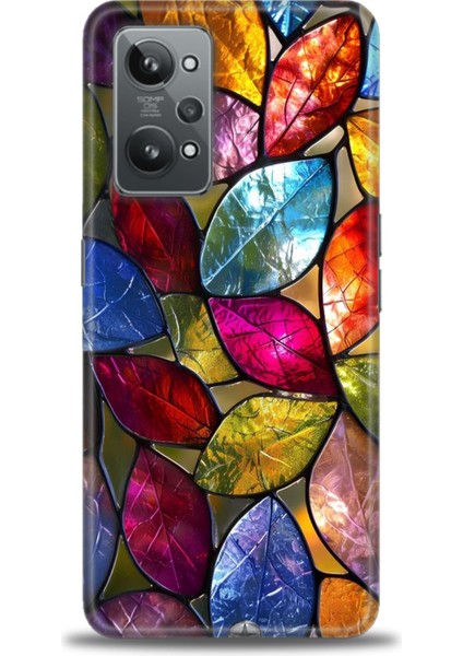 Realme Gt2 Kılıf Hd Baskılı Kılıf + Seramik Tam Kaplayan Ekran Koruyucu 339