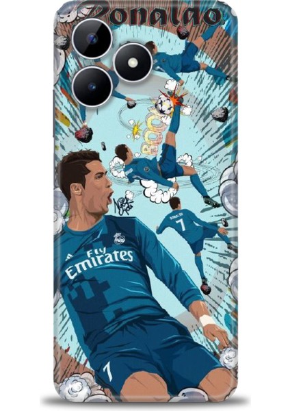Realme Note 50 Kılıf Hd Baskılı Kılıf + Seramik Tam Kaplayan Ekran Koruyucu 1