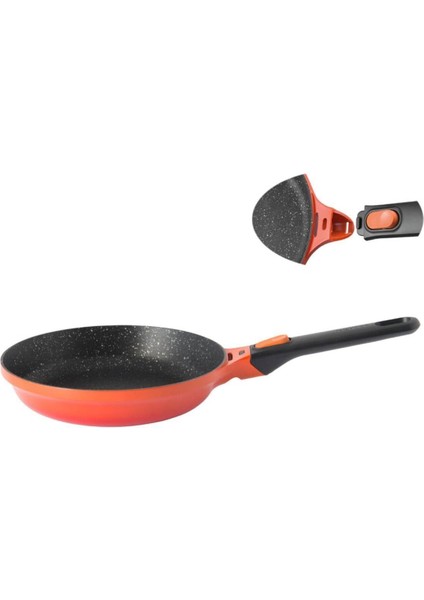 Stay Cool Çıkarılabilir Saplı Tava Turuncu 24 cm
