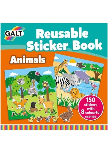 Reusable Sticker Book - Animals