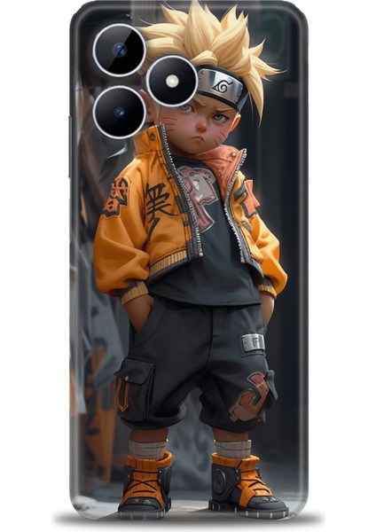 Realme Note 50 Kılıf Hd Baskılı Kılıf + Seramik Tam Kaplayan Ekran Koruyucu 253